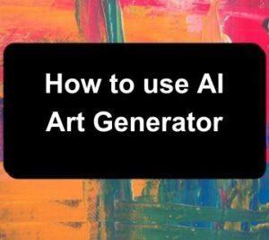 Ai art generator