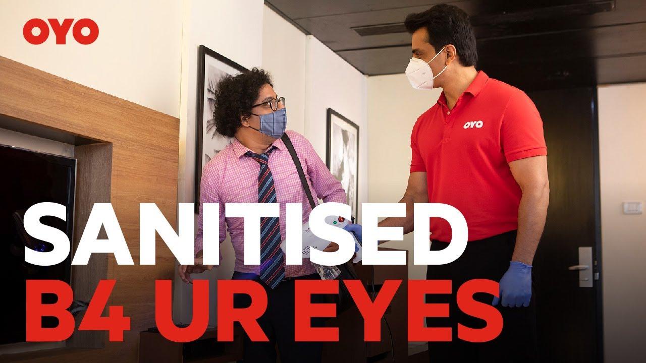 OYO Sanitised Before Your Eyes Brand Campaign